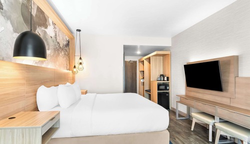 Habitación estándar, 1 cama de matrimonio grande, no fumadores (Walk-in Shower)