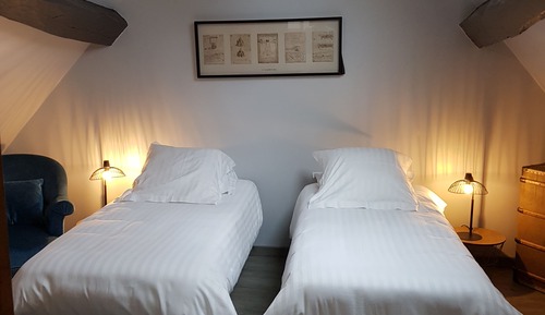 Habitación con 1 cama doble o 2 individuales