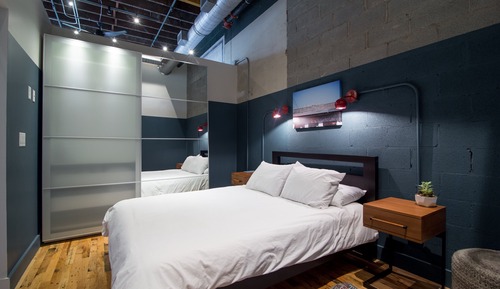 Apartamento, 1 cama de matrimonio con sofá cama