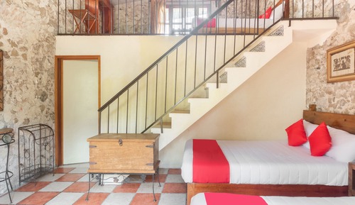 Habitación familiar, varias camas