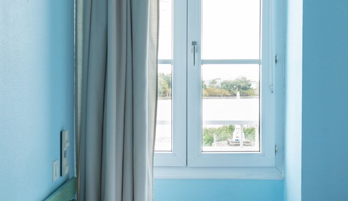 Habitación superior, vistas al río