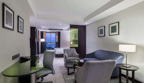 Suite junior, 1 cama de matrimonio grande, vistas al mar