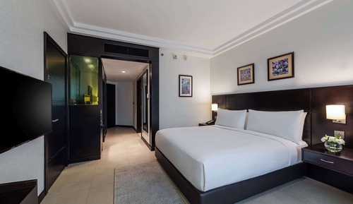 Habitación, 1 cama de matrimonio grande, accesible para personas con discapacidad