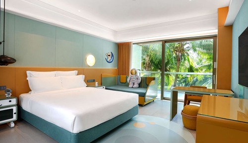 Habitación Grand, 1 cama de matrimonio grande, vistas al mar