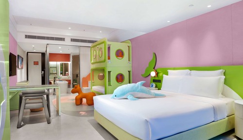 Habitación Deluxe, varias camas (Family friendly)
