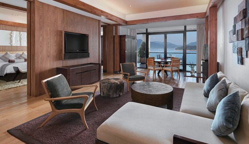 Suite, 1 cama de matrimonio grande, vistas al lago