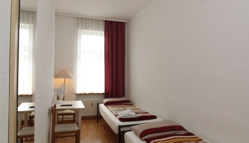 Habitación económica con 2 camas individuales, no fumadores, baño compartido