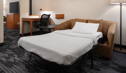 Suite, 1 cama de matrimonio grande con sofá cama (Hearing Accessible)