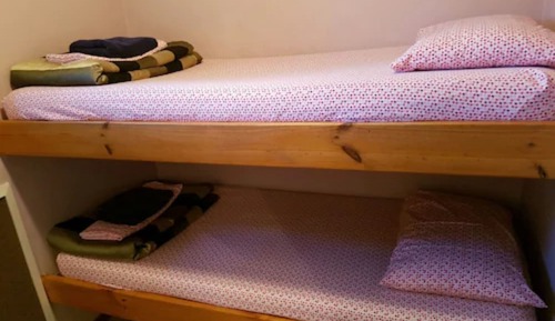 Cabaña estándar, 2 camas individuales
