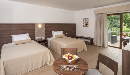 Habitación Deluxe doble, 2 camas dobles