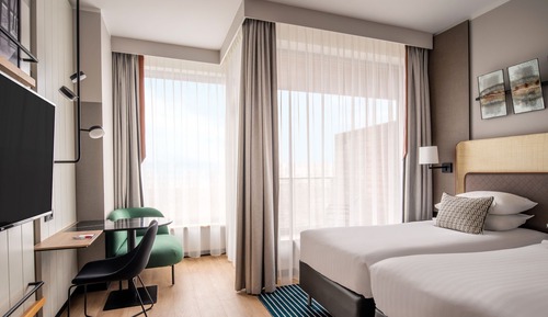 Habitación estándar, 2 camas individuales, no fumadores, balcón