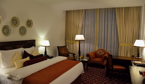 Habitación ejecutiva doble, 1 cama de matrimonio grande, vistas al jardín