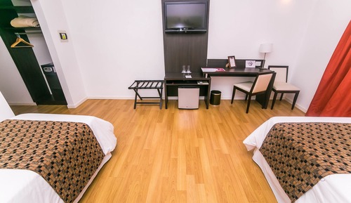 Habitación superior, 2 camas de matrimonio