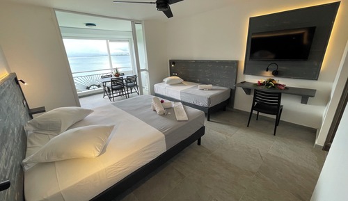 Apartamento superior, 1 habitación, vistas al mar
