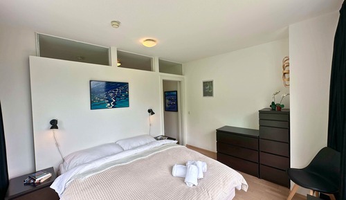 Superior Appartement, Küche, Bergblick