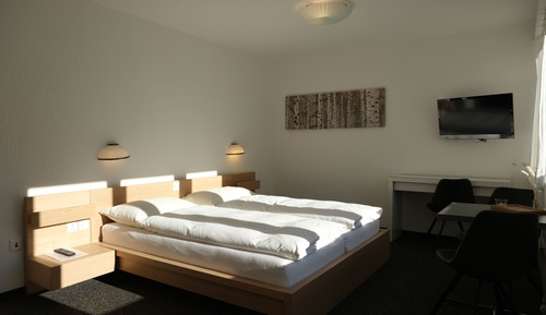 Habitación con 1 cama doble o 2 individuales