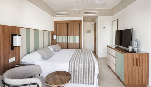 Habitación individual, balcón, vistas al mar