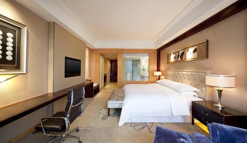 Habitación Premier, 1 cama de matrimonio grande, vistas a la ciudad