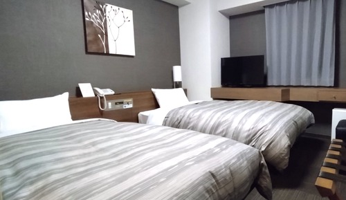 Habitación con 2 camas individuales, fumadores