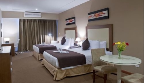 Habitación Deluxe, 2 camas dobles, balcón