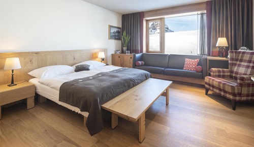 Habitación con 1 cama doble o 2 individuales (Mountain View Room)