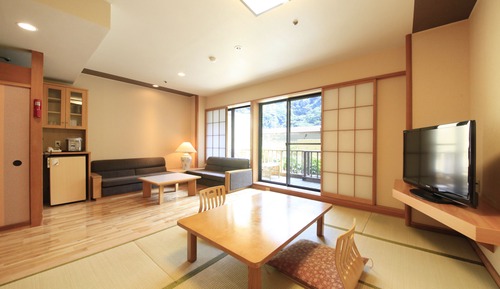 Habitación tradicional, no fumadores (YUAN,Japanese Western,w/open air bath)