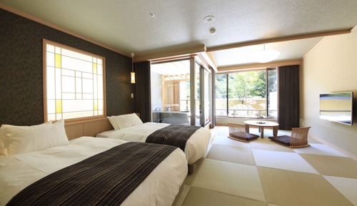 Habitación Deluxe, no fumadores (SUISAI, with open air bath, 42sqm)