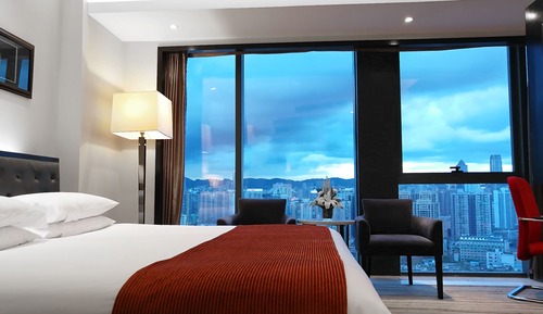Habitación superior, 1 cama de matrimonio grande