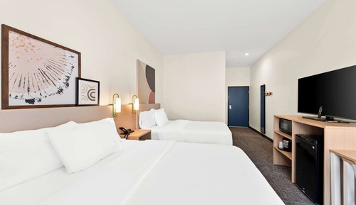 Habitación, 2 camas de matrimonio, no fumadores