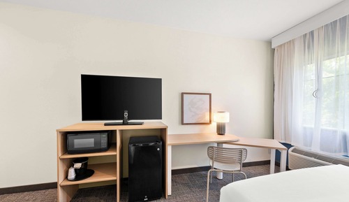 Habitación, 2 camas de matrimonio, accesible para personas con discapacidad, bañera