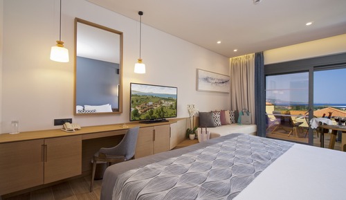 Suite junior, balcón, vistas al mar