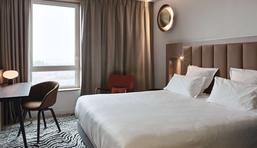 Habitación, 1 cama de matrimonio grande, accesible para personas con discapacidad