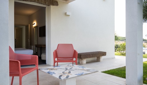 Villa superior, vistas al mar