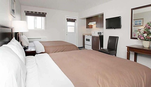 Habitación, 2 camas de matrimonio, no fumadores (Efficiency)