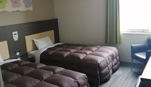 Habitación con 2 camas individuales, no fumadores (Early Check-in 1PM)