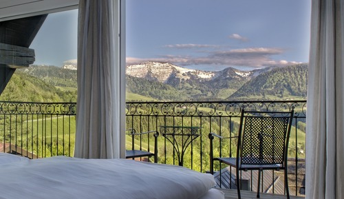 Suite junior, balcón, vistas a la montaña