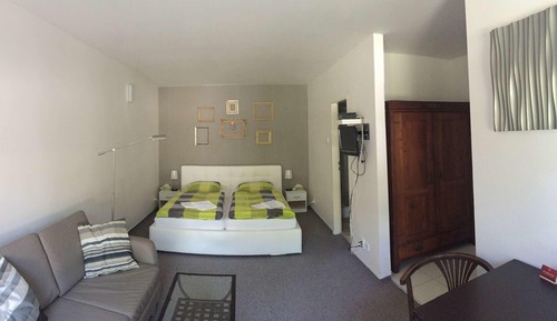 Habitación Deluxe doble, 1 cama doble, terraza, vistas al jardín