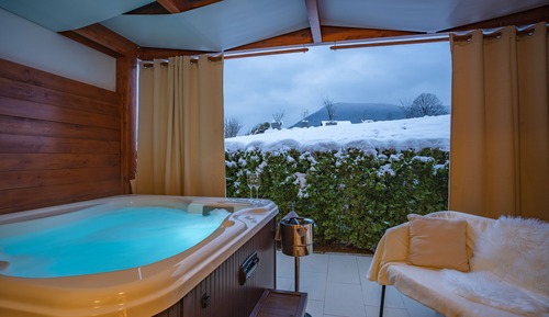 Habitación Confort doble, terraza (Private Jacuzzi)