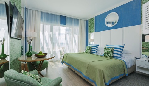 Habitación Deluxe, balcón, vistas al mar