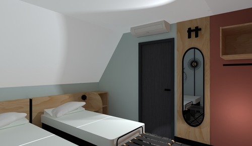 Habitación estándar con 2 camas individuales