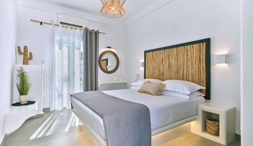 Habitación Deluxe doble, 1 habitación, vistas parciales al mar