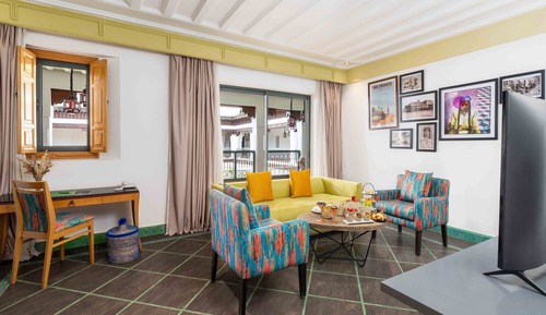 Suite, patio (RIAD Vue)