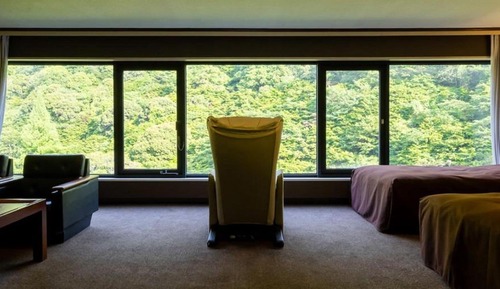 Habitación Deluxe con 2 camas individuales, varias camas, vistas a la montaña