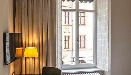 Habitación individual, vistas a la ciudad