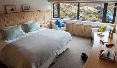 Habitación, vistas al río