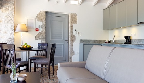 Bungalow de luna de miel, 1 habitación, bañera de hidromasaje, vistas al mar (Lefkothea)