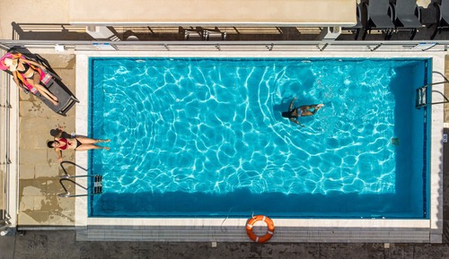 Apartamento Confort, 1 habitación, acceso a la piscina, vistas al mar (A10)