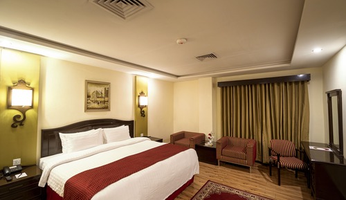 Habitación Deluxe, 1 cama de matrimonio grande, baño privado