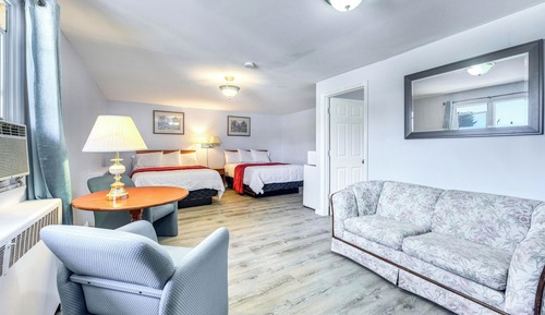 Habitación Deluxe doble, 2 camas de matrimonio, no fumadores, bañera