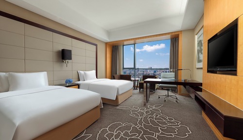 Habitación estándar, 2 camas individuales (180 Degree Yangtze River View)
